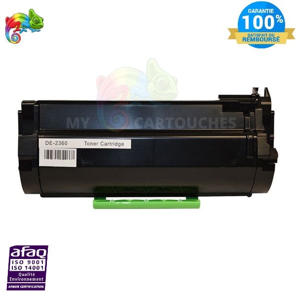 mycartouches Toner/Laser Toner Laser DELL 2360 Black toner laser  DELL 2360 Compatible
