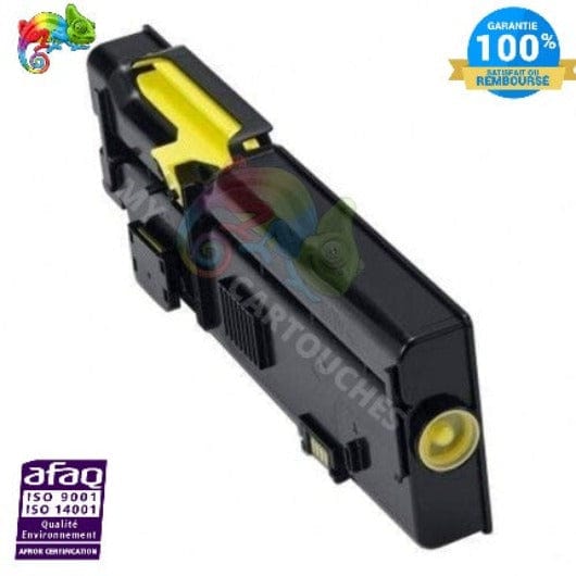 mycartouches Toner/Laser Yellow / 4000 pages / 593BBBR  2660 Toner Laser DELL 2660 Yellow toner laser DELL 2660 Compatible