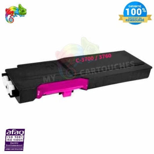 mycartouches Toner/Laser Magenta / 9000 pages / 59311121 / 3700 / 3760 Toner Laser DELL  3760 Magenta toner laser DELL  3760 Compatible