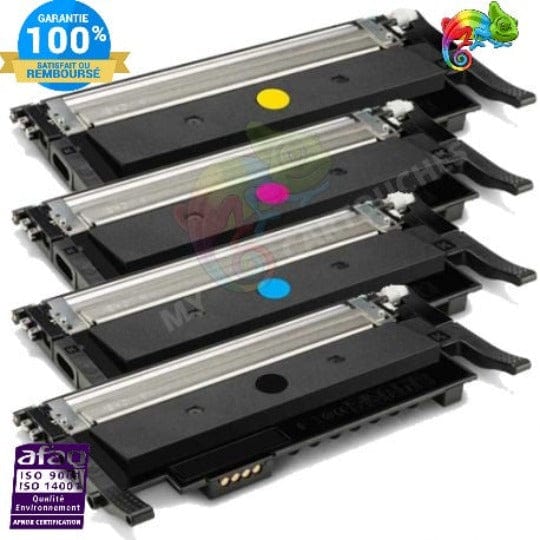 mycartouches Pack B/C/M/Y Toner Laser HP 117A Pack de 4 Toners Laser 117A Compatibles