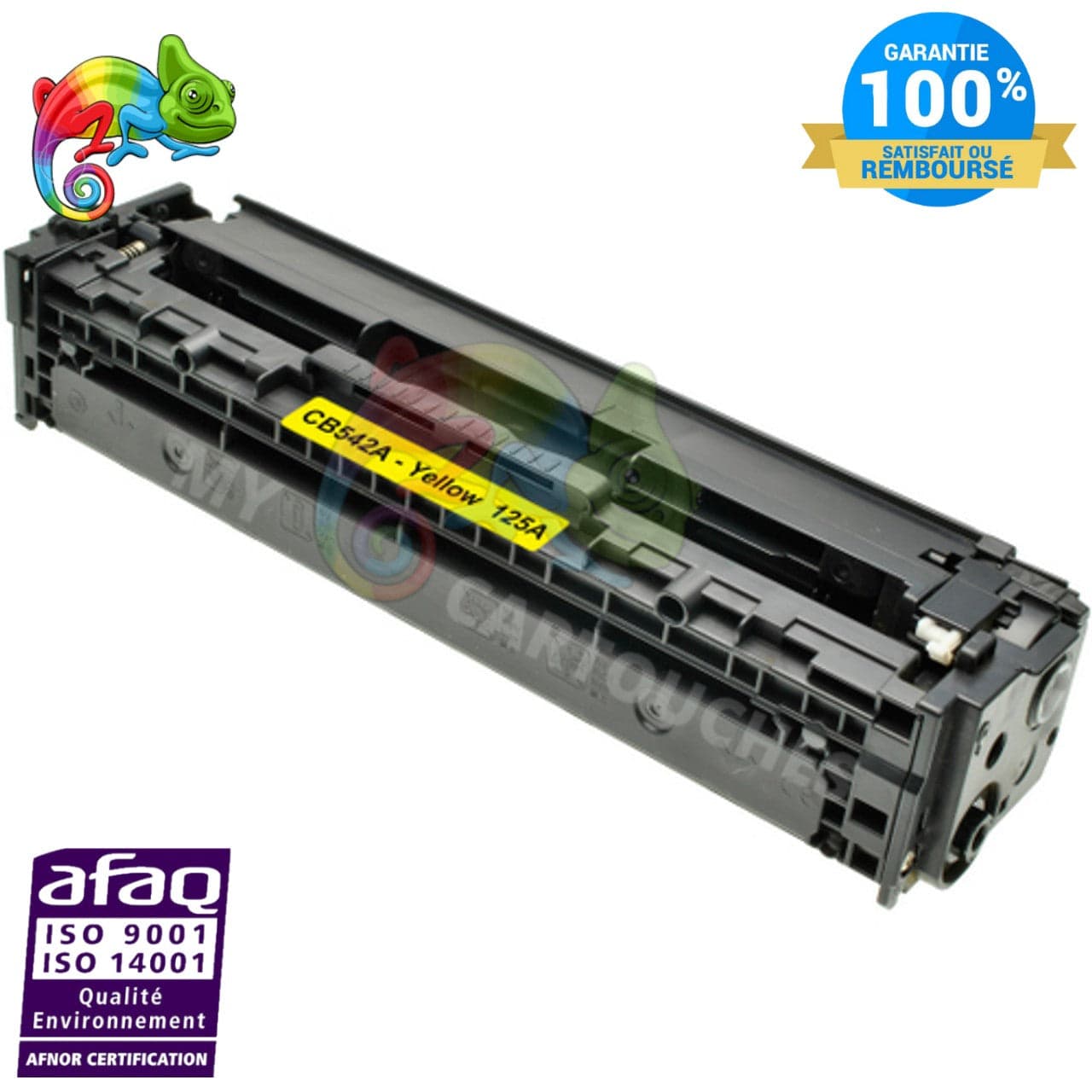 mycartouches Toner/Laser Yellow / 1400 / LHCB542A Toner Laser HP CB542A Yellow Compatible