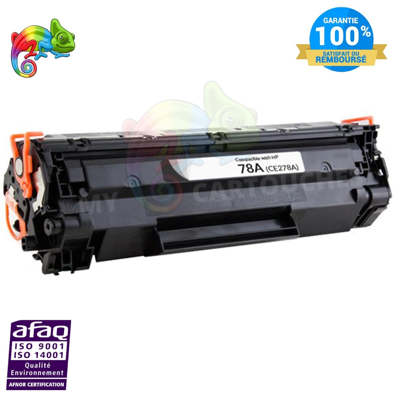 mycartouches Toner/Laser Black / 2100 / LHCE278A Toner Laser  HP CE278A noir Compatible