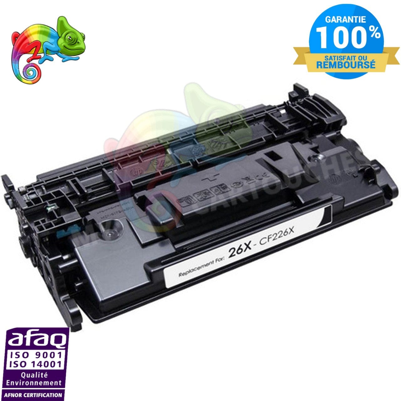 mycartouches Toner/Laser Black / 9000 / LHCF226X Toner Laser HP CF226X noir Compatible