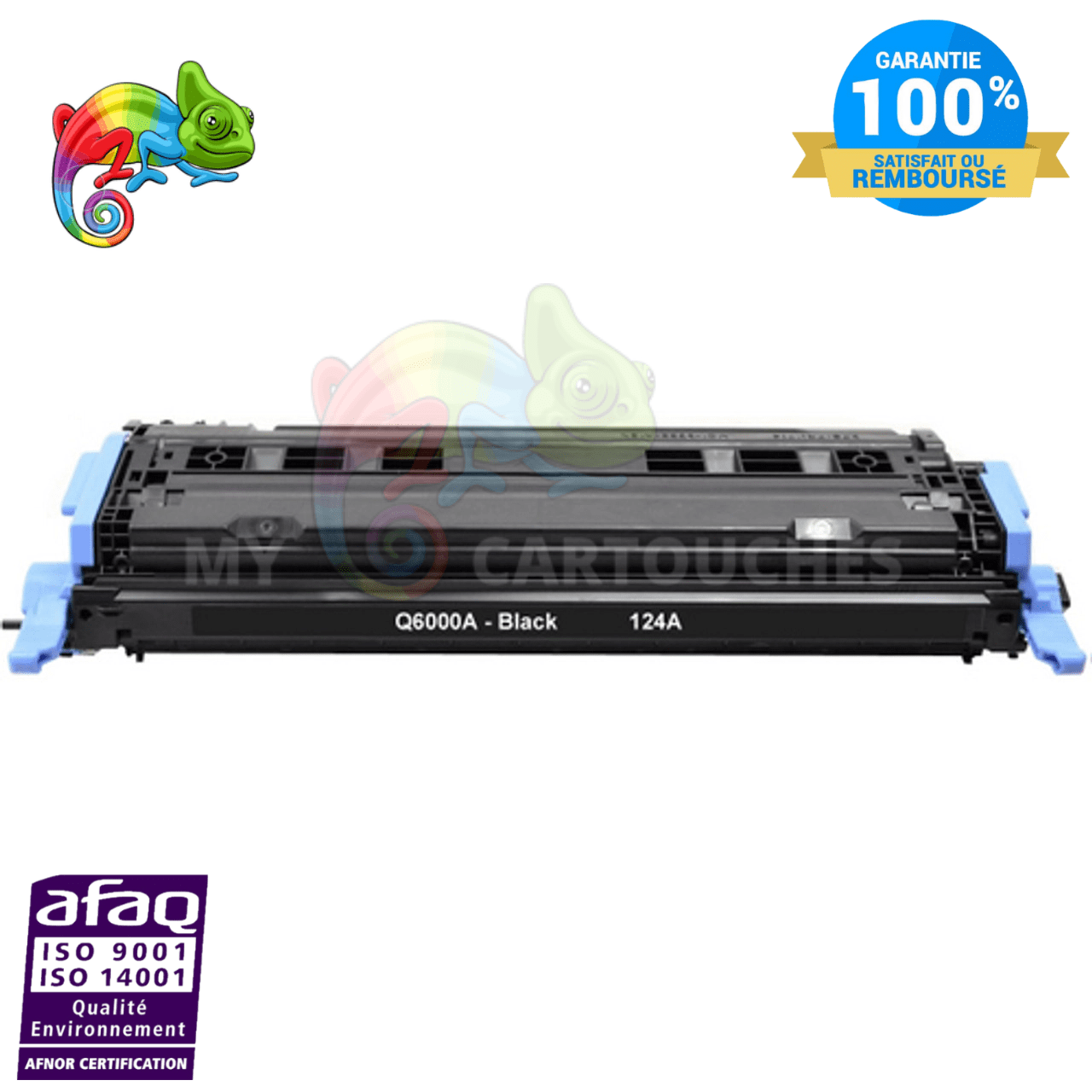 mycartouches Toner/Laser BLACK / 2500 / lh6000bk non TONER LASER HP Q6000 BLACK  COMPATIBLE
