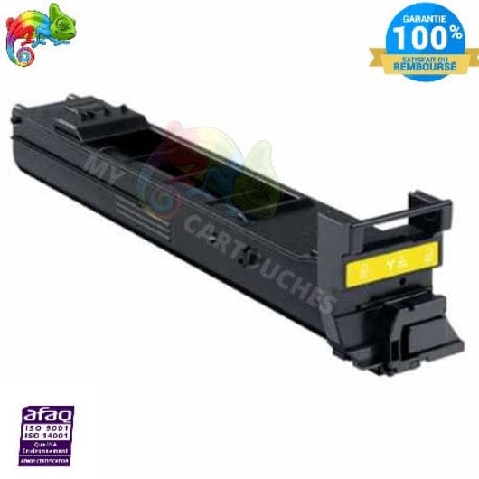 mycartouches Toner/Laser Yellow / 8000 pages / A0DK252 MT4650 Toner Laser Konica Minolta MT-4650 (A0DK252) Yellow toner laser Konica Minolta  Compatible