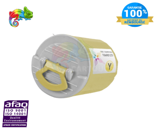 mycartouches Toner/Laser yellow / 1 000 pages / 6110B, 106R01274 toner laser Xerox 6110 jaune compatible