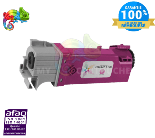 mycartouches Toner/Laser magenta / 1 900 pages / 6130M,106R01281, 106R01285 toner laser Xerox 6130 MAGENTA compatible