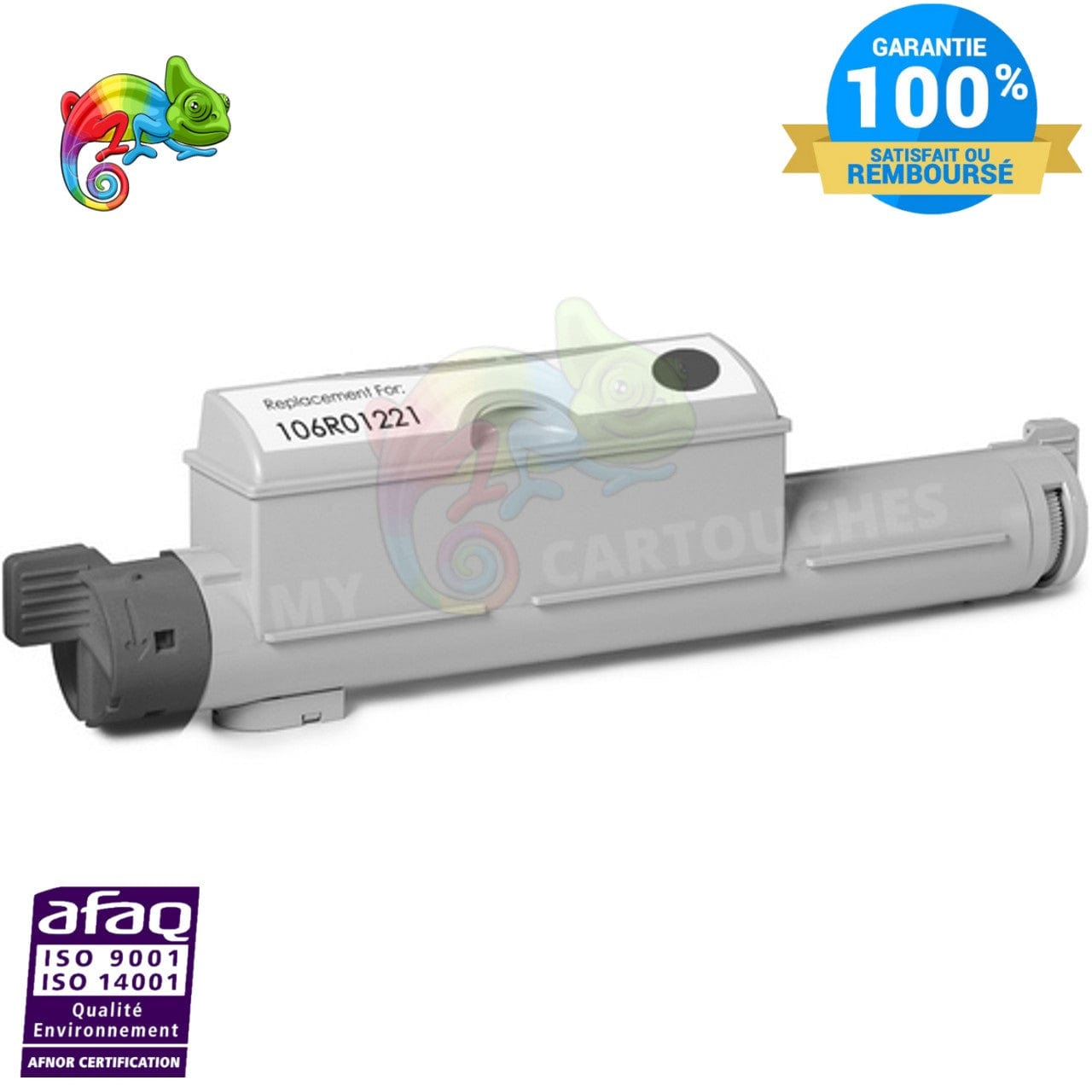 mycartouches Toner/Laser noir / 18 000 pages / 6360b,106R01221 toner laser Xerox 6360 NOIR compatible