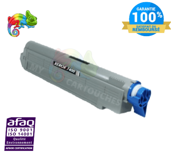 mycartouches Toner/Laser noir / 15 000 pages / XT7400b, 106R01080 toner laser Xerox XT7400 noir compatible