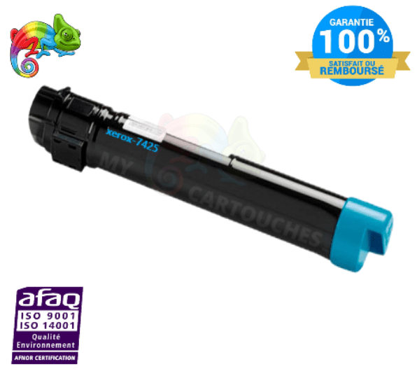 mycartouches Toner/Laser cyan / 15 000 pages / XT7425B, 006R01398 toner laser Xerox XT7425 cyan compatible