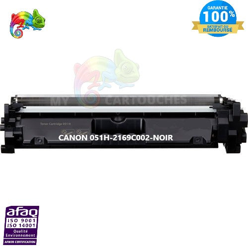 Toner Laser CANON 051H NOIR CANON 2169C002 Compatible