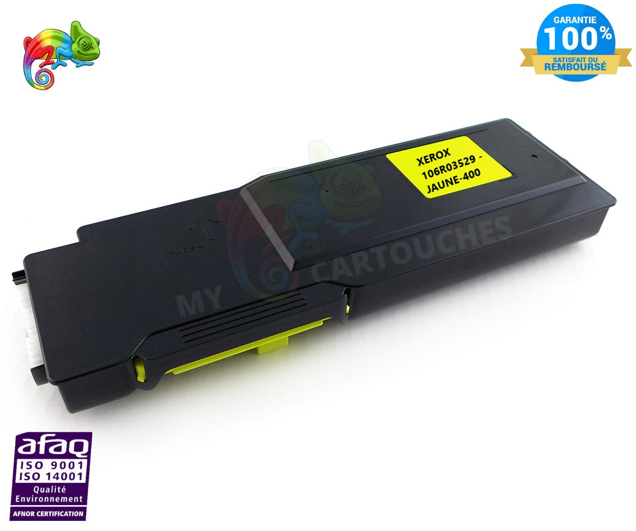 Toner Laser XEROX 400 Jaune 106R03529 Compatible